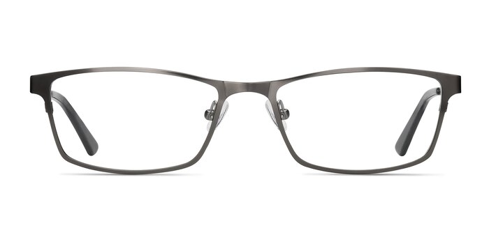 Germantown Rectangle Gunmetal Full Rim Eyeglasses | Eyebuydirect