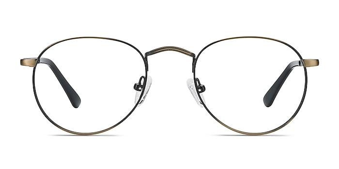 Pensive Bronze Metal Eyeglass Frames from EyeBuyDirect