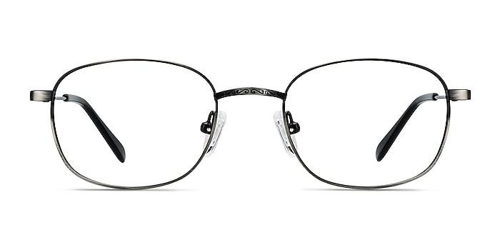 Caesar Gunmetal Métal Montures de lunettes de vue d'EyeBuyDirect
