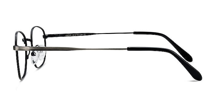 Caesar Gunmetal Métal Montures de lunettes de vue d'EyeBuyDirect