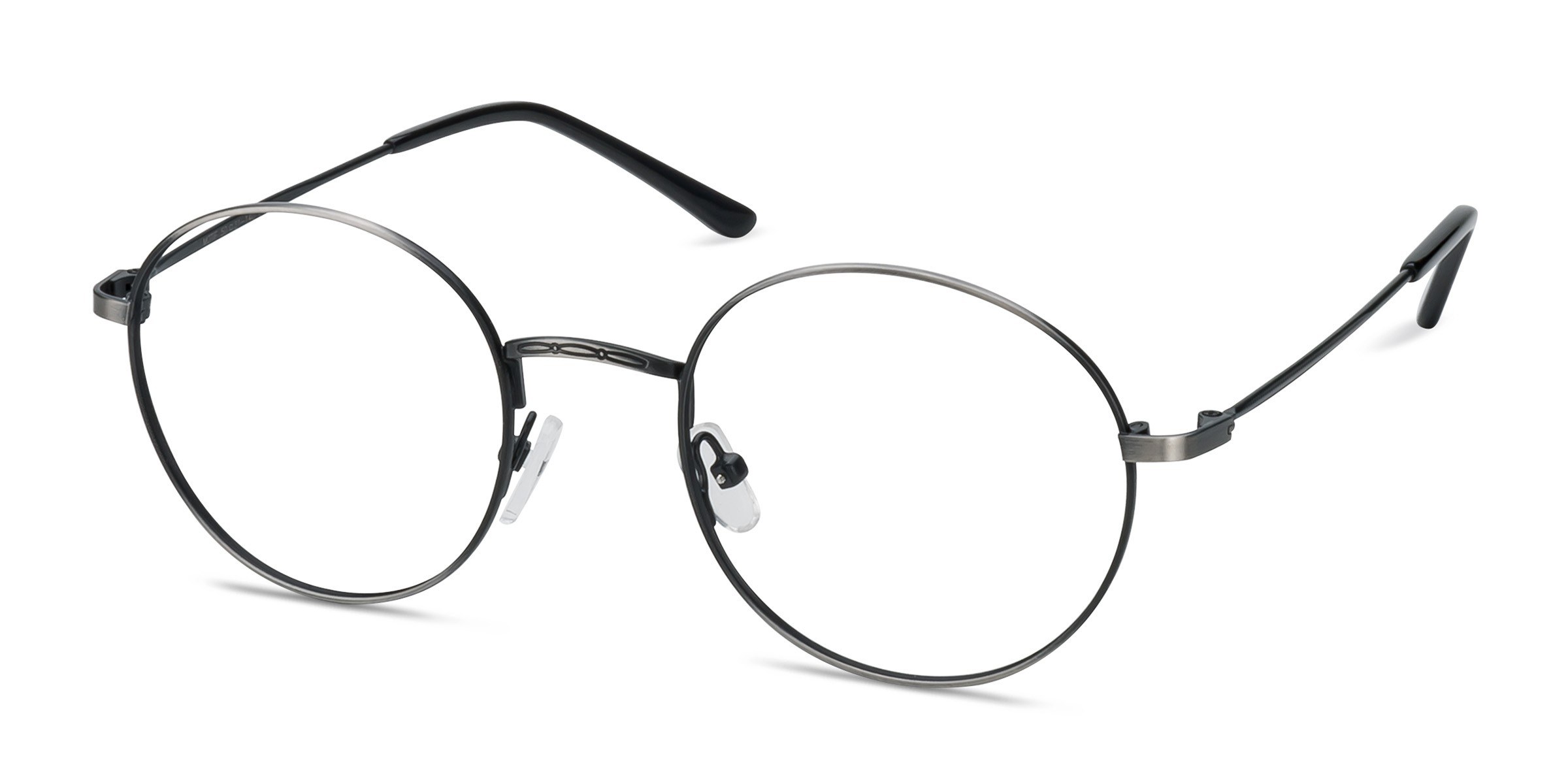 Motif Round Gunmetal Full Rim Eyeglasses Eyebuydirect Canada 7077