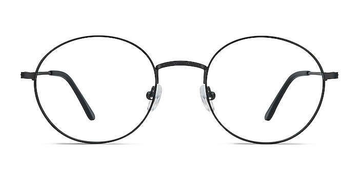 Motif Noir Métal Montures de lunettes de vue d'EyeBuyDirect
