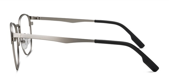 Ember Silver Metal Eyeglass Frames from EyeBuyDirect