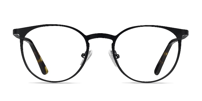 Radius Black Metal Eyeglass Frames from EyeBuyDirect