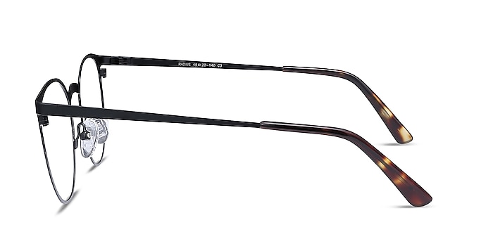 Radius Black Metal Eyeglass Frames from EyeBuyDirect