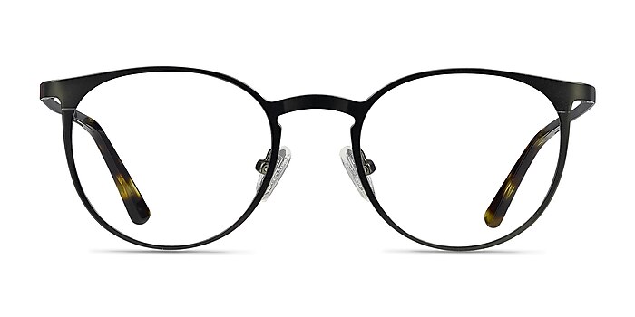 Radius Green Metal Eyeglass Frames from EyeBuyDirect