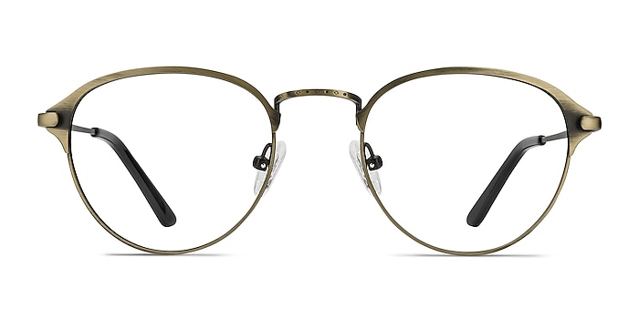 Wrap Bronze Metal Eyeglass Frames from EyeBuyDirect