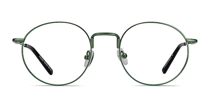 Puzzle Vert Métal Montures de lunettes de vue d'EyeBuyDirect