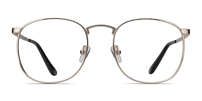 Closer Argenté Métal Montures de lunettes de vue d'EyeBuyDirect