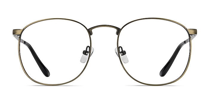 Closer Bronze Métal Montures de lunettes de vue d'EyeBuyDirect