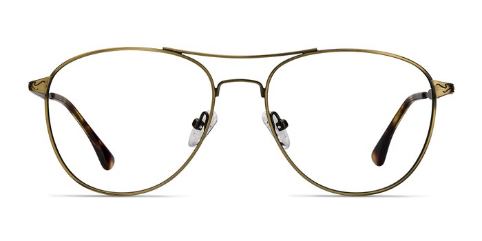 Westbound Bronze Metal Eyeglass Frames from EyeBuyDirect