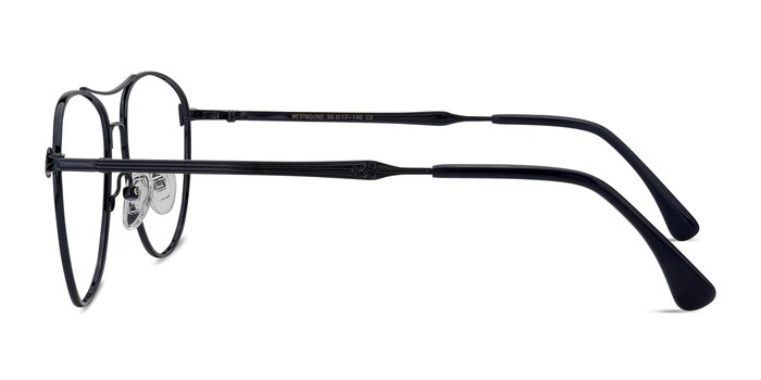Westbound Dark Navy Métal Montures de lunettes de vue d'EyeBuyDirect