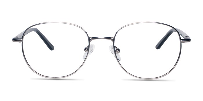 Pensieve Gunmetal Metal Eyeglass Frames from EyeBuyDirect