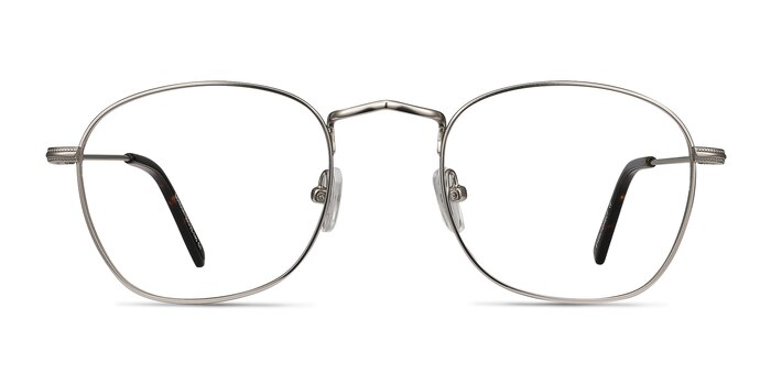 Sonder Silver Metal Eyeglass Frames from EyeBuyDirect