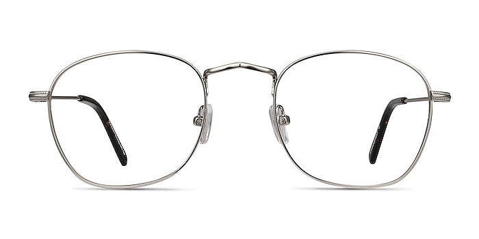 Sonder Silver Metal Eyeglass Frames from EyeBuyDirect