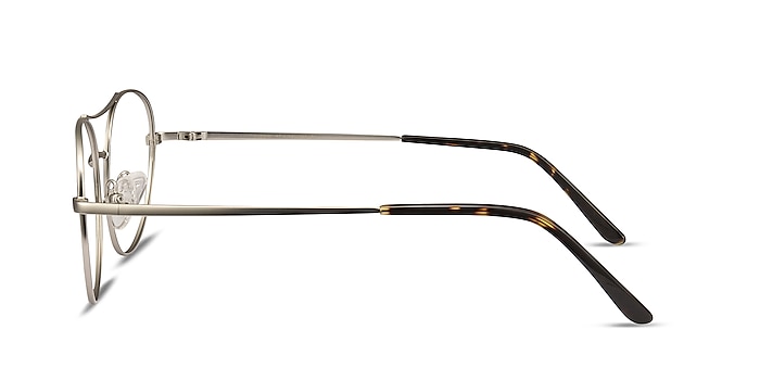 Cassini Silver Metal Eyeglass Frames from EyeBuyDirect