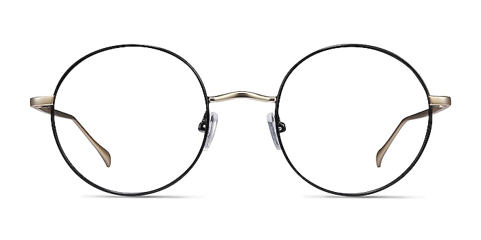 Synapse Black Metal Eyeglass Frames from EyeBuyDirect