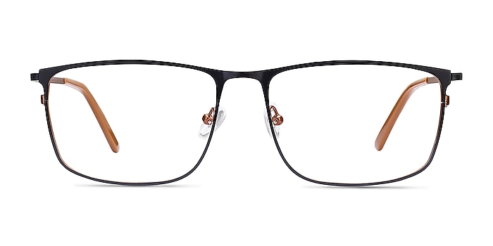 Typha Navy Metal Eyeglass Frames from EyeBuyDirect