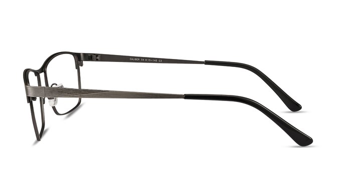 Caliber Gunmetal Métal Montures de lunettes de vue d'EyeBuyDirect