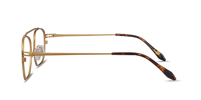 Cordon Doré Métal Montures de lunettes de vue d'EyeBuyDirect