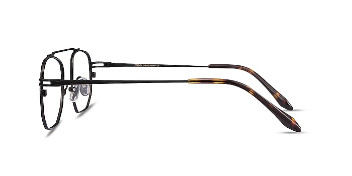 Cordon Noir Métal Montures de lunettes de vue d'EyeBuyDirect