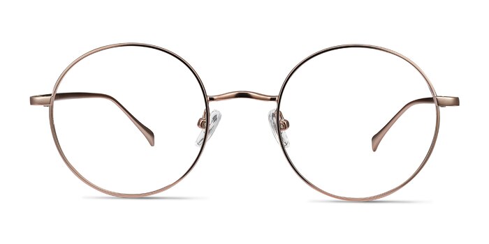 Synapse Rose Gold Metal Eyeglass Frames from EyeBuyDirect