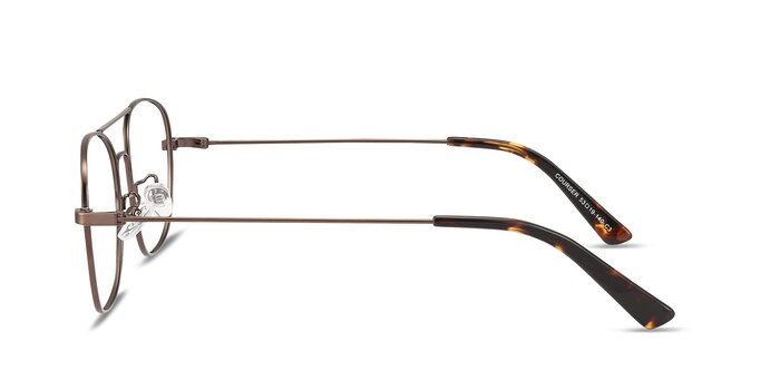 Courser Coffee Metal Eyeglass Frames from EyeBuyDirect