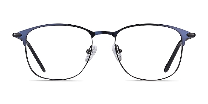 Cella Bleu marine  Métal Montures de lunettes de vue d'EyeBuyDirect