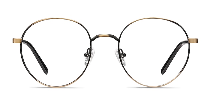 Nomad Bronze Metal Eyeglass Frames from EyeBuyDirect