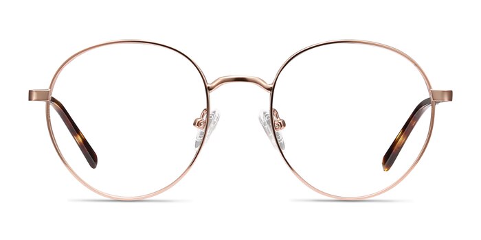 Nomad Rose Gold Metal Eyeglass Frames from EyeBuyDirect