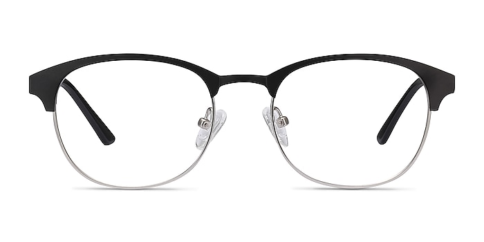 Toledo Noir Métal Montures de lunettes de vue d'EyeBuyDirect