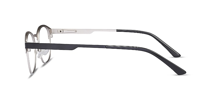 Toledo Black Metal Eyeglass Frames from EyeBuyDirect