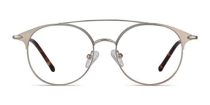 Cosine Rose Gold Metal Eyeglass Frames from EyeBuyDirect