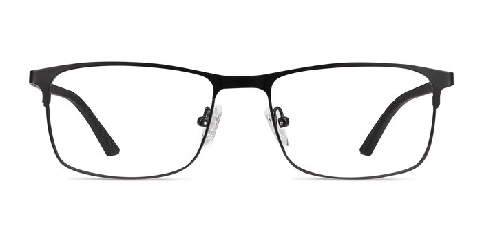Wit Black Metal Eyeglass Frames from EyeBuyDirect
