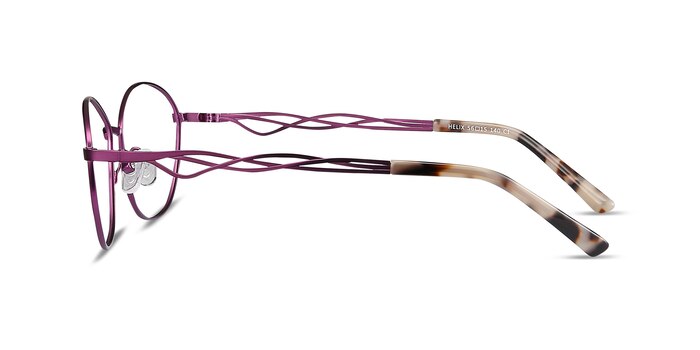 Helix Violet Métal Montures de lunettes de vue d'EyeBuyDirect