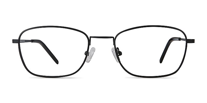 Verse Noir Métal Montures de lunettes de vue d'EyeBuyDirect