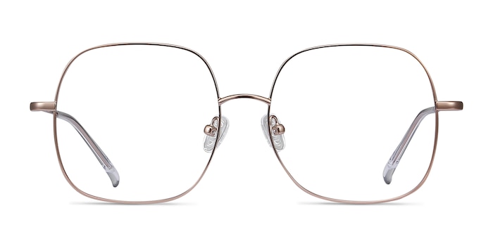 Movement Square Rose Gold Full Rim Eyeglasses | Eyebuydirect