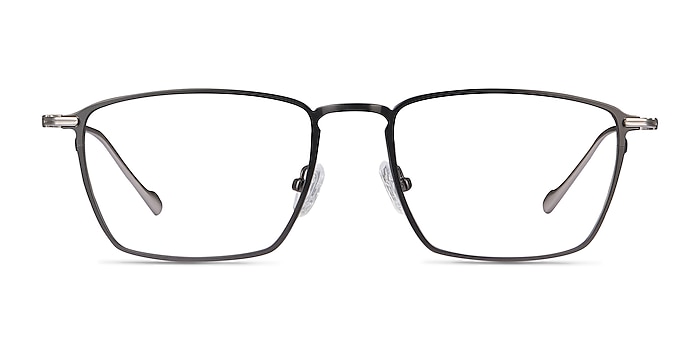 Wind Gunmetal Metal Eyeglass Frames from EyeBuyDirect