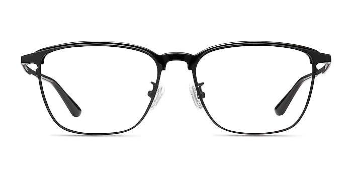 Relay Noir Acétate Montures de lunettes de vue d'EyeBuyDirect