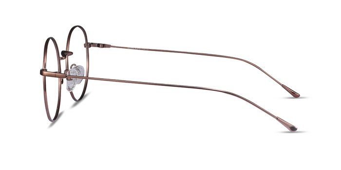 Dapper Coffee Metal Eyeglass Frames from EyeBuyDirect