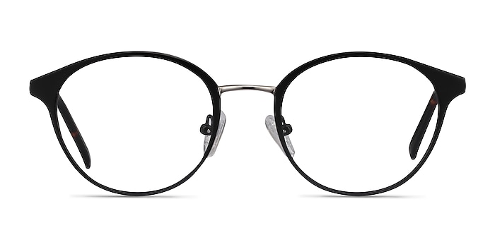 Broadway Noir Métal Montures de lunettes de vue d'EyeBuyDirect