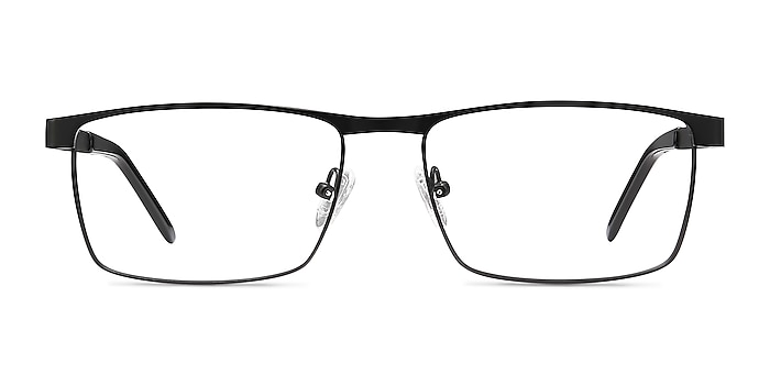 Danno Black Metal Eyeglass Frames from EyeBuyDirect