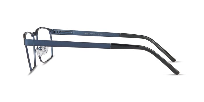 Danno Bleu marine  Métal Montures de lunettes de vue d'EyeBuyDirect