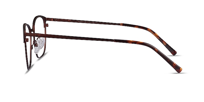 Avenue Brun Métal Montures de lunettes de vue d'EyeBuyDirect