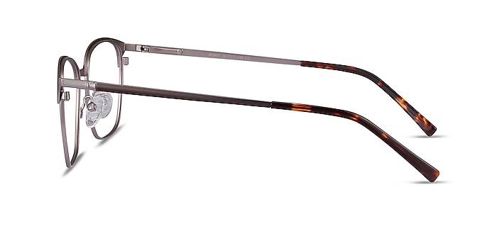Avenue Gunmetal Metal Eyeglass Frames from EyeBuyDirect