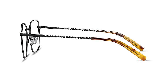 Aspect Noir Métal Montures de lunettes de vue d'EyeBuyDirect