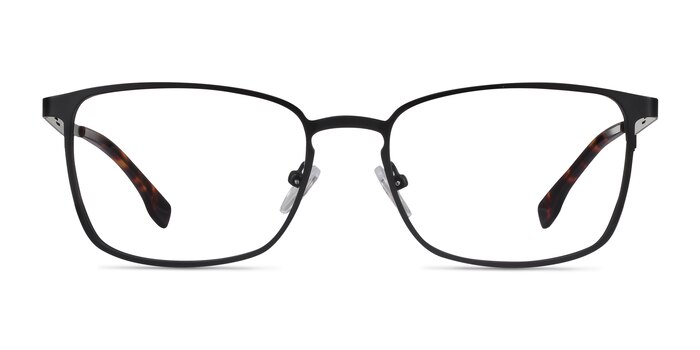 Dakota Black Metal Eyeglass Frames from EyeBuyDirect