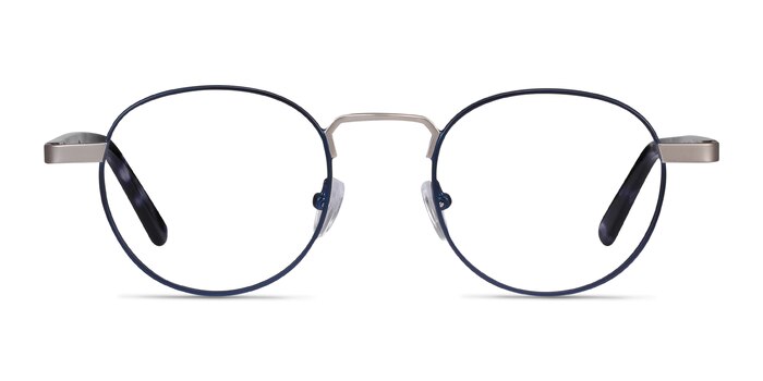 Orbit Blue Acetate-metal Eyeglass Frames from EyeBuyDirect