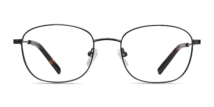 Fortune Black Metal Eyeglass Frames from EyeBuyDirect