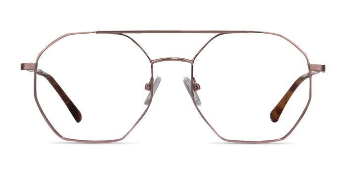 Eight Or rose Métal Montures de lunettes de vue d'EyeBuyDirect